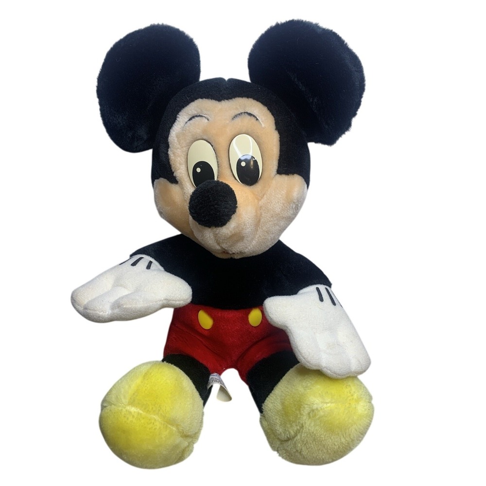 Vintage Mickey Mouse Plush Disneyland Walt Disney‎ World California Trading Corp
